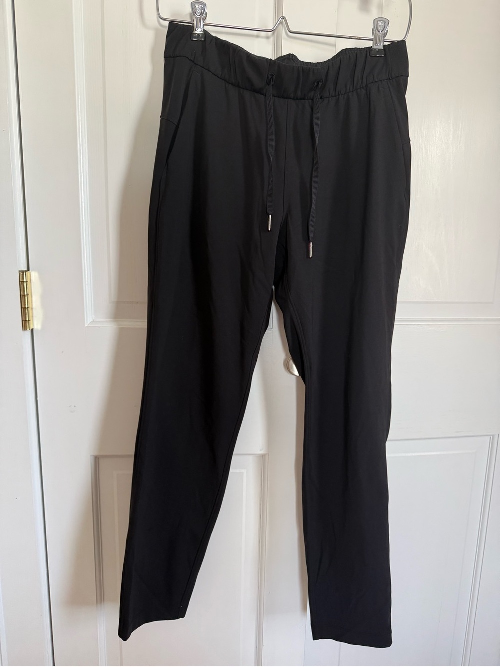 Lululemon Black Performance Open Leg Joggers
